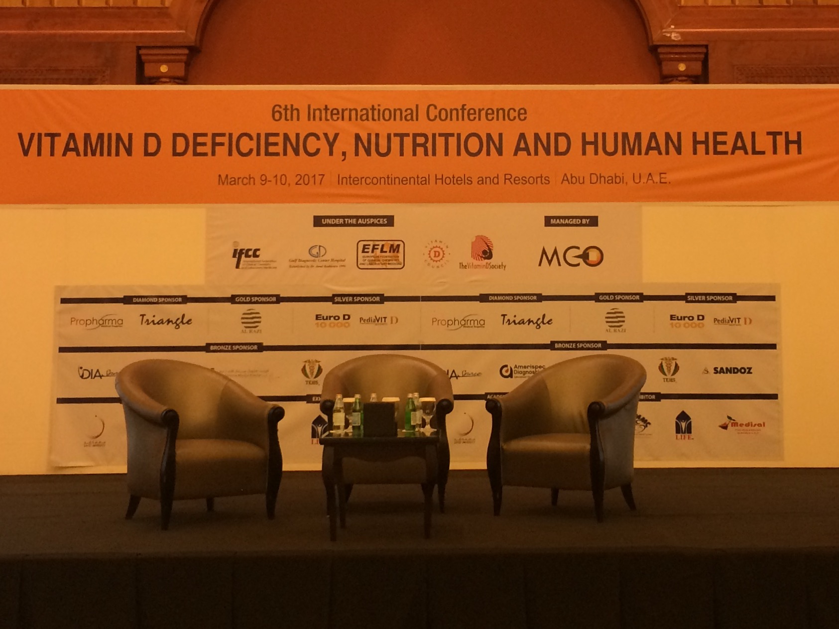 Vitamin D Conference in Abu Dhabi, 03/2017