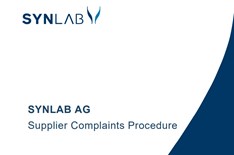 SYNLAB AG Supplier Complaints Procedure